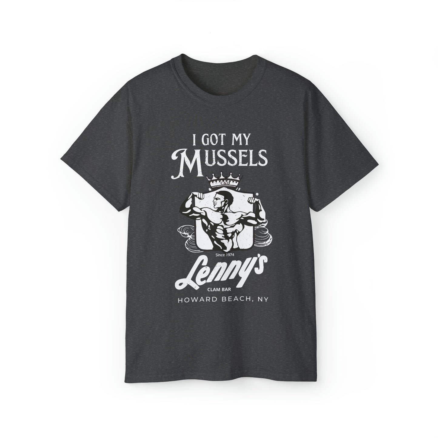 "I Got my Mussels at Lenny's" Ultra Cotton Tee
