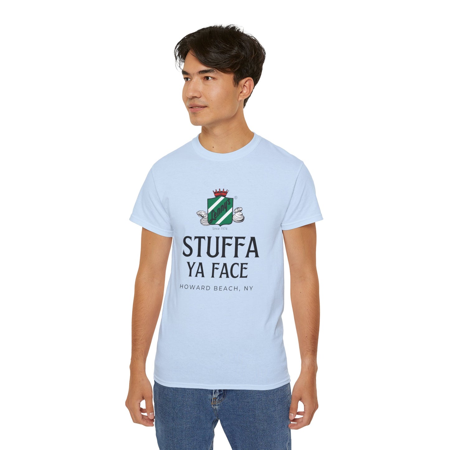 Lenny's "Stuffa ya Face" Ultra Cotton Tee