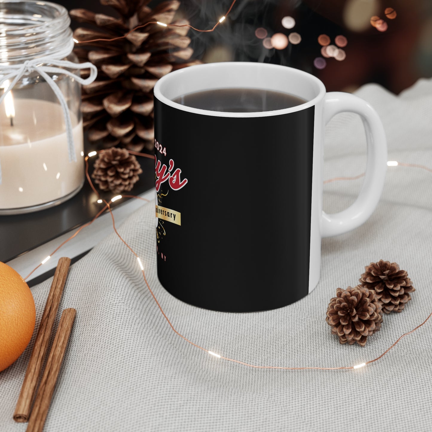 Lenny's 50th Anniversary Ceramic Mug 11oz