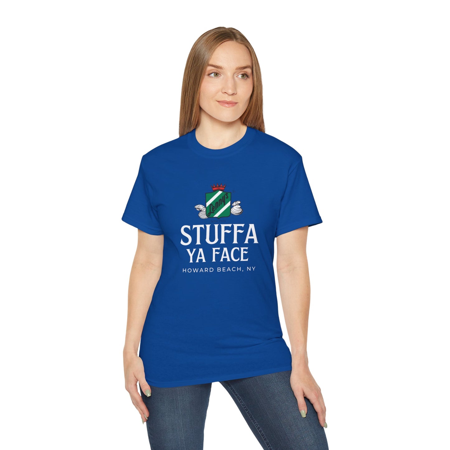 Lenny's "Stuffa ya Face" Ultra Cotton Tee