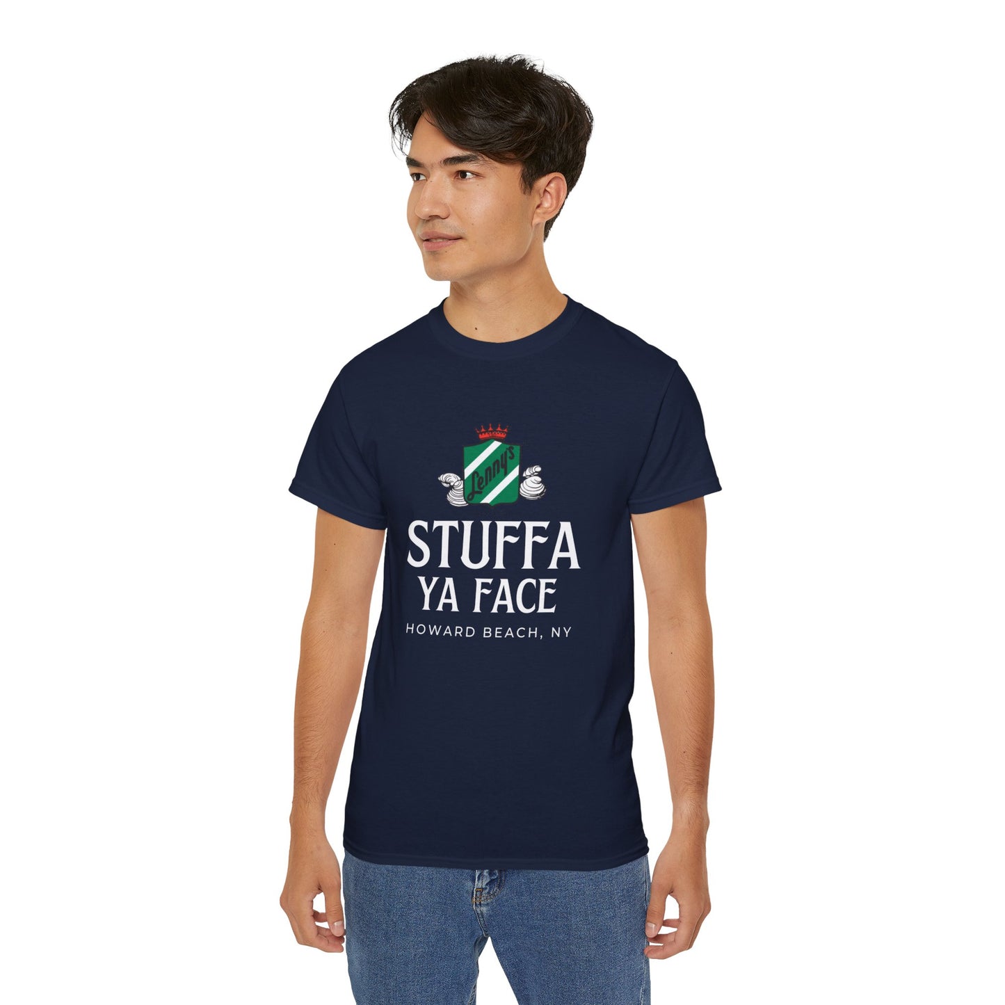 Lenny's "Stuffa ya Face" Ultra Cotton Tee