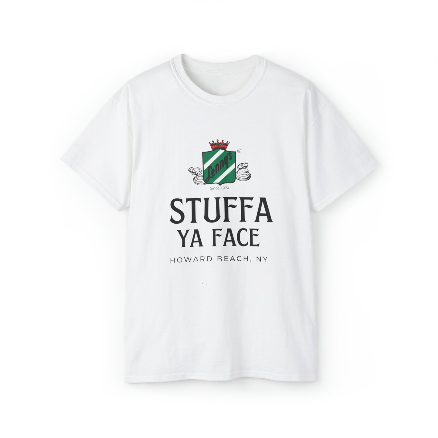 Lenny's "Stuffa ya Face" Ultra Cotton Tee