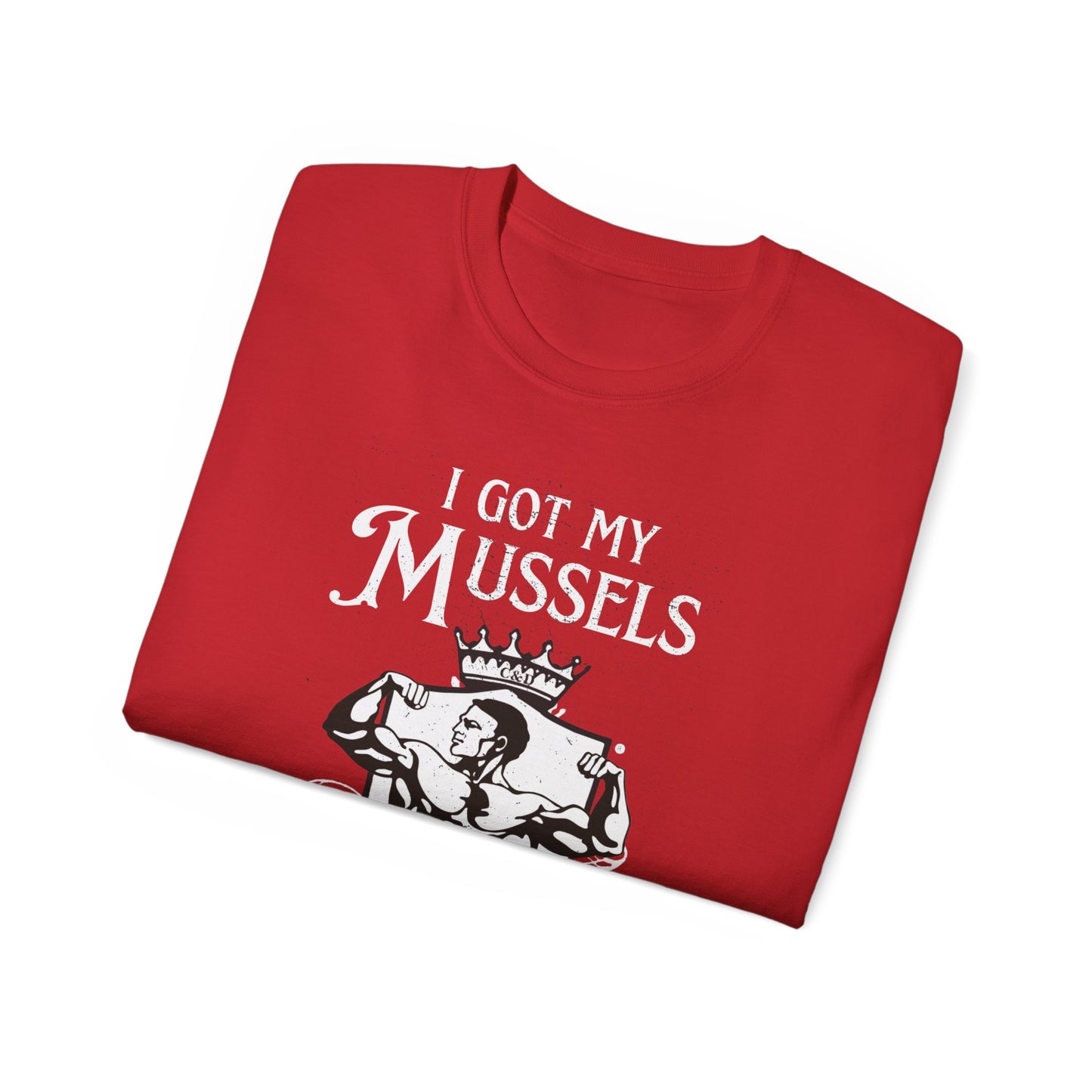 "I Got my Mussels at Lenny's" Ultra Cotton Tee