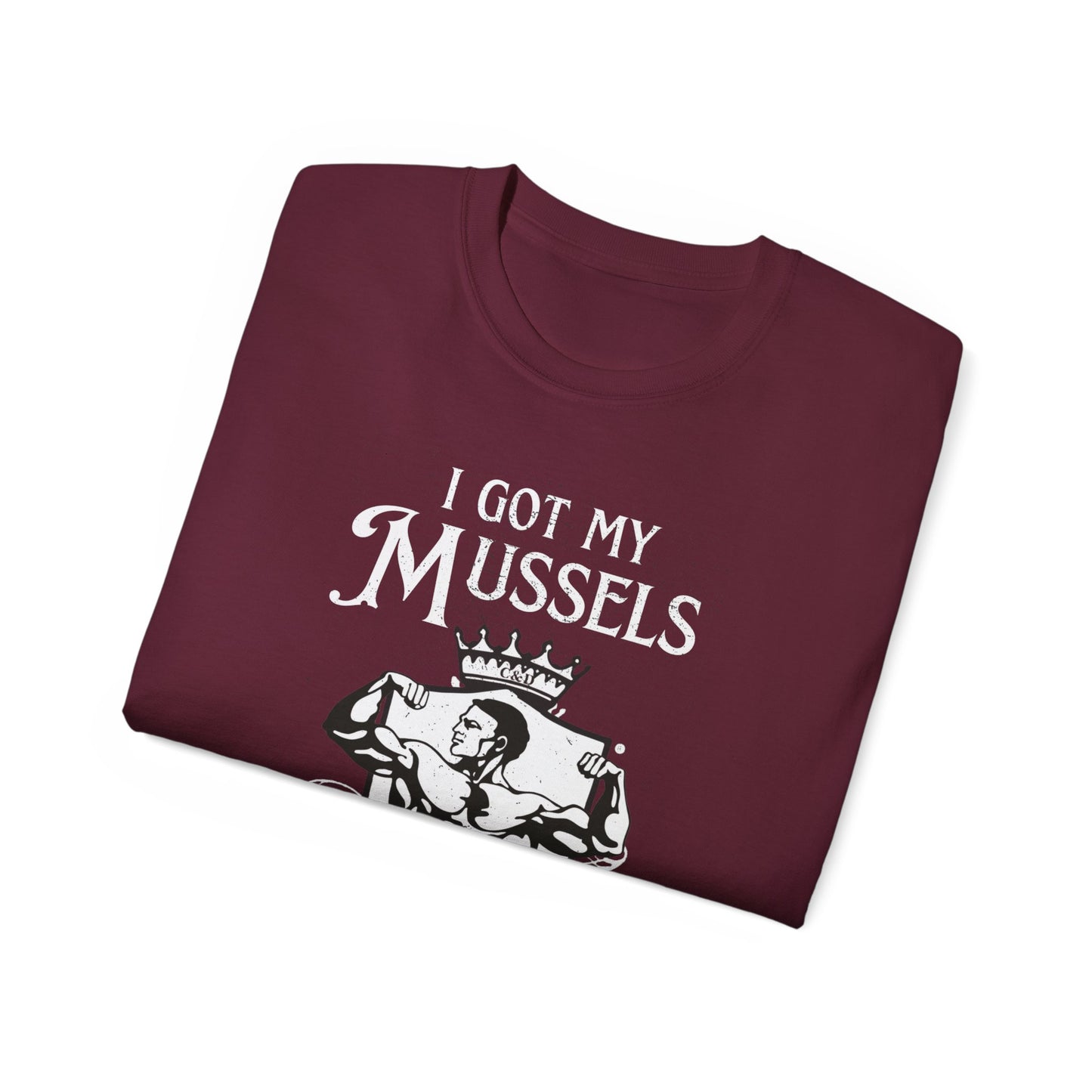 "I Got my Mussels at Lenny's" Ultra Cotton Tee