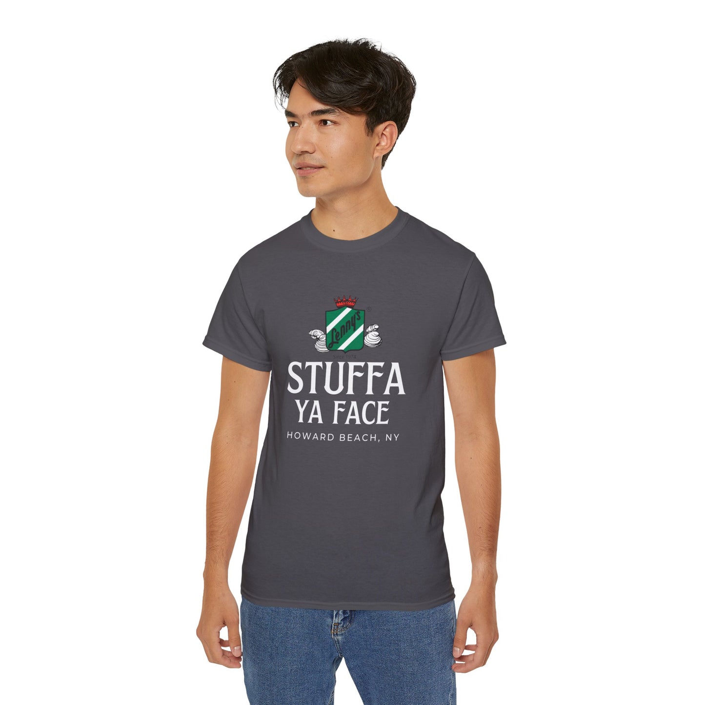 Lenny's "Stuffa ya Face" Ultra Cotton Tee