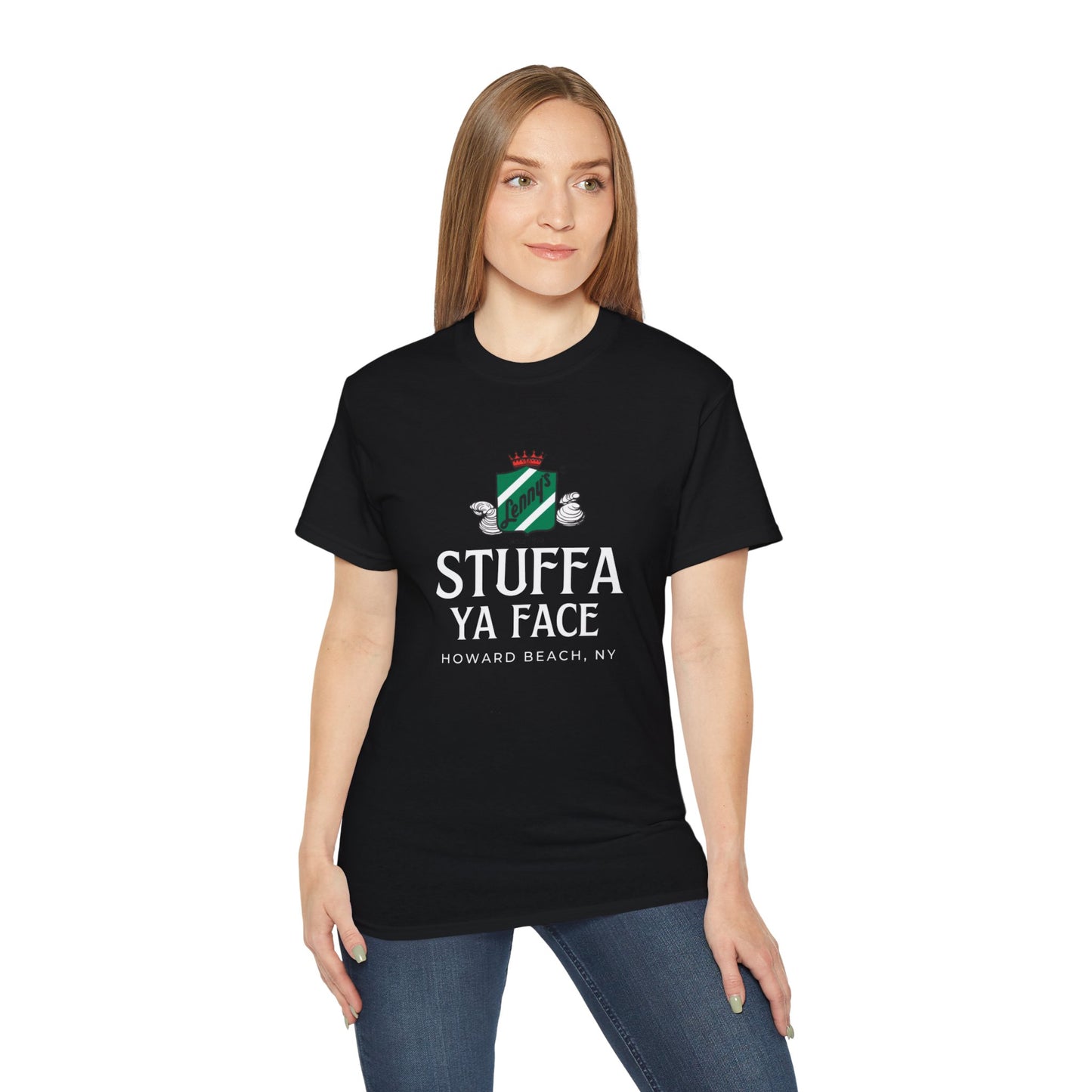 Lenny's "Stuffa ya Face" Ultra Cotton Tee
