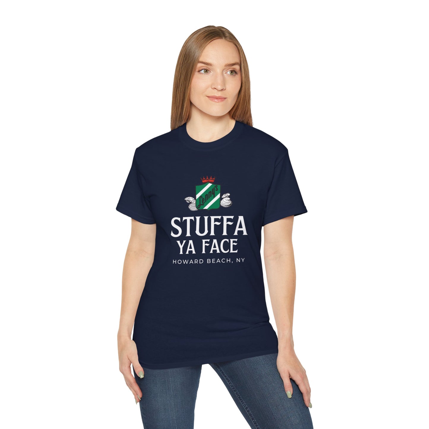 Lenny's "Stuffa ya Face" Ultra Cotton Tee