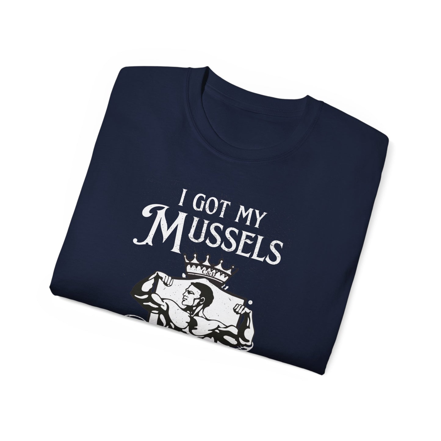 "I Got my Mussels at Lenny's" Ultra Cotton Tee