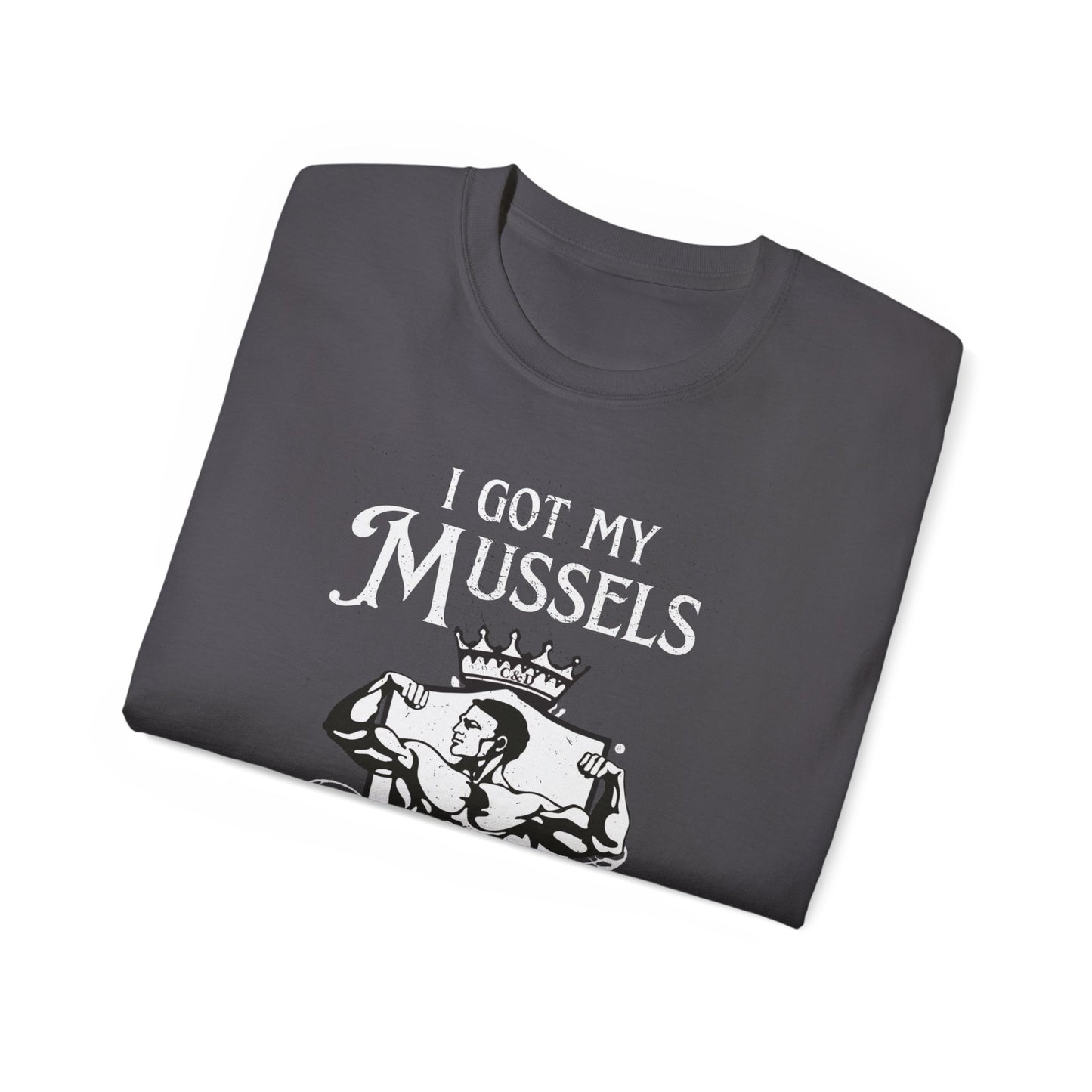 "I Got my Mussels at Lenny's" Ultra Cotton Tee