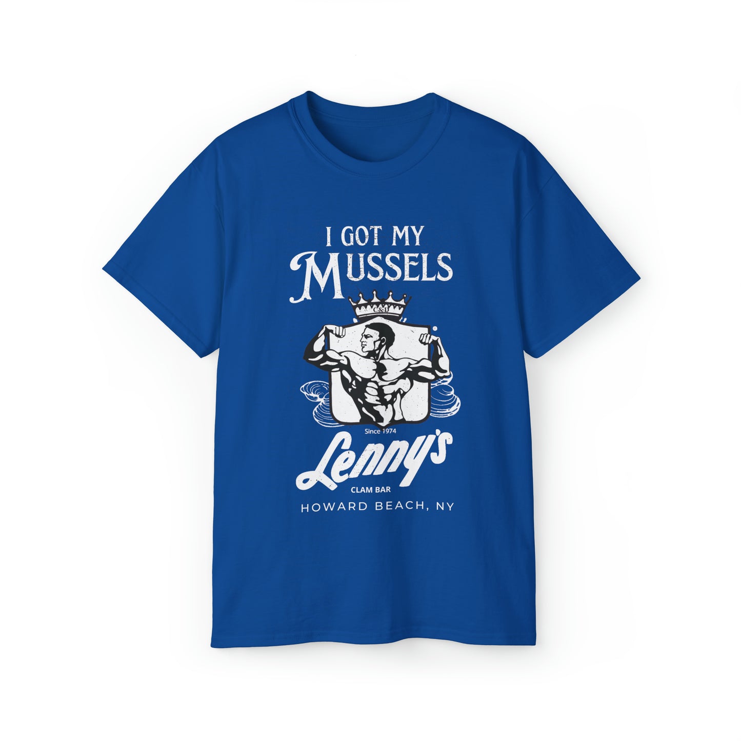 "I Got my Mussels at Lenny's" Ultra Cotton Tee