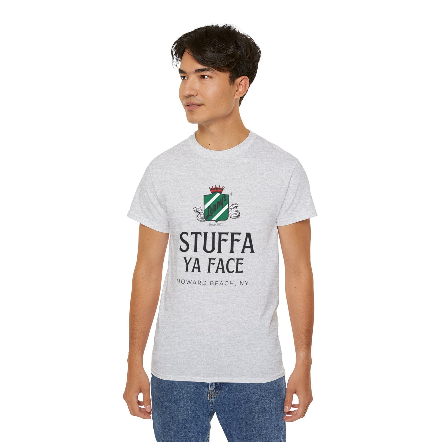 Lenny's "Stuffa ya Face" Ultra Cotton Tee