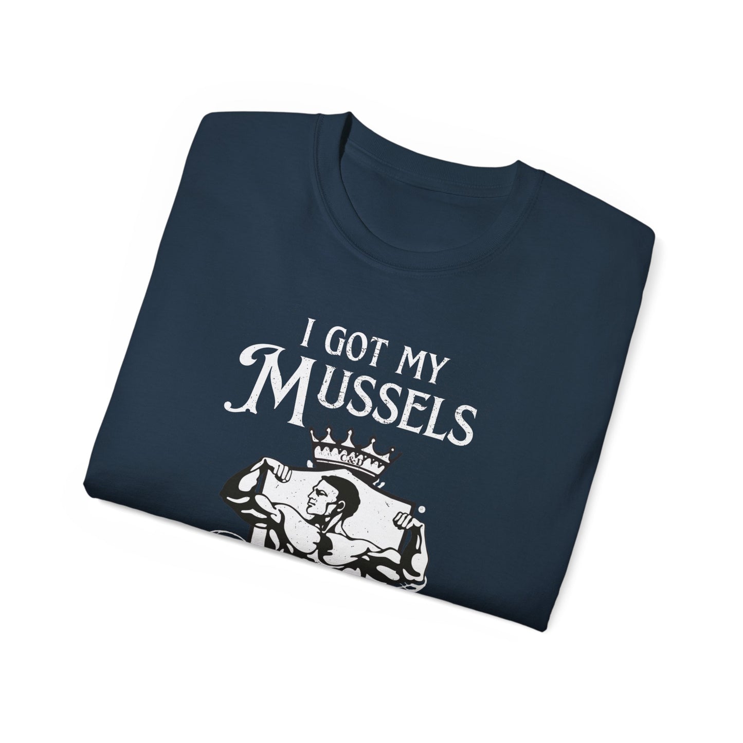 "I Got my Mussels at Lenny's" Ultra Cotton Tee