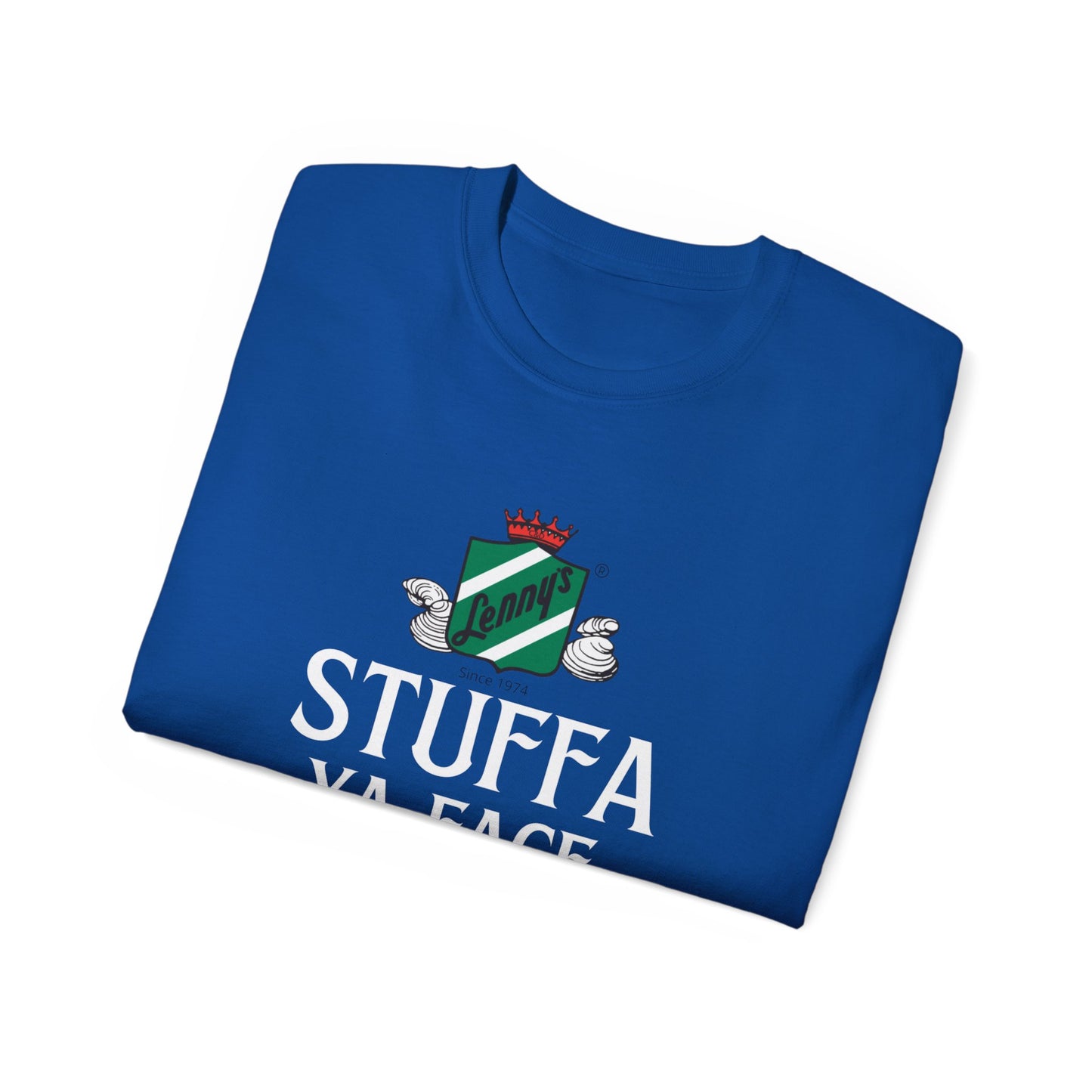 Lenny's "Stuffa ya Face" Ultra Cotton Tee
