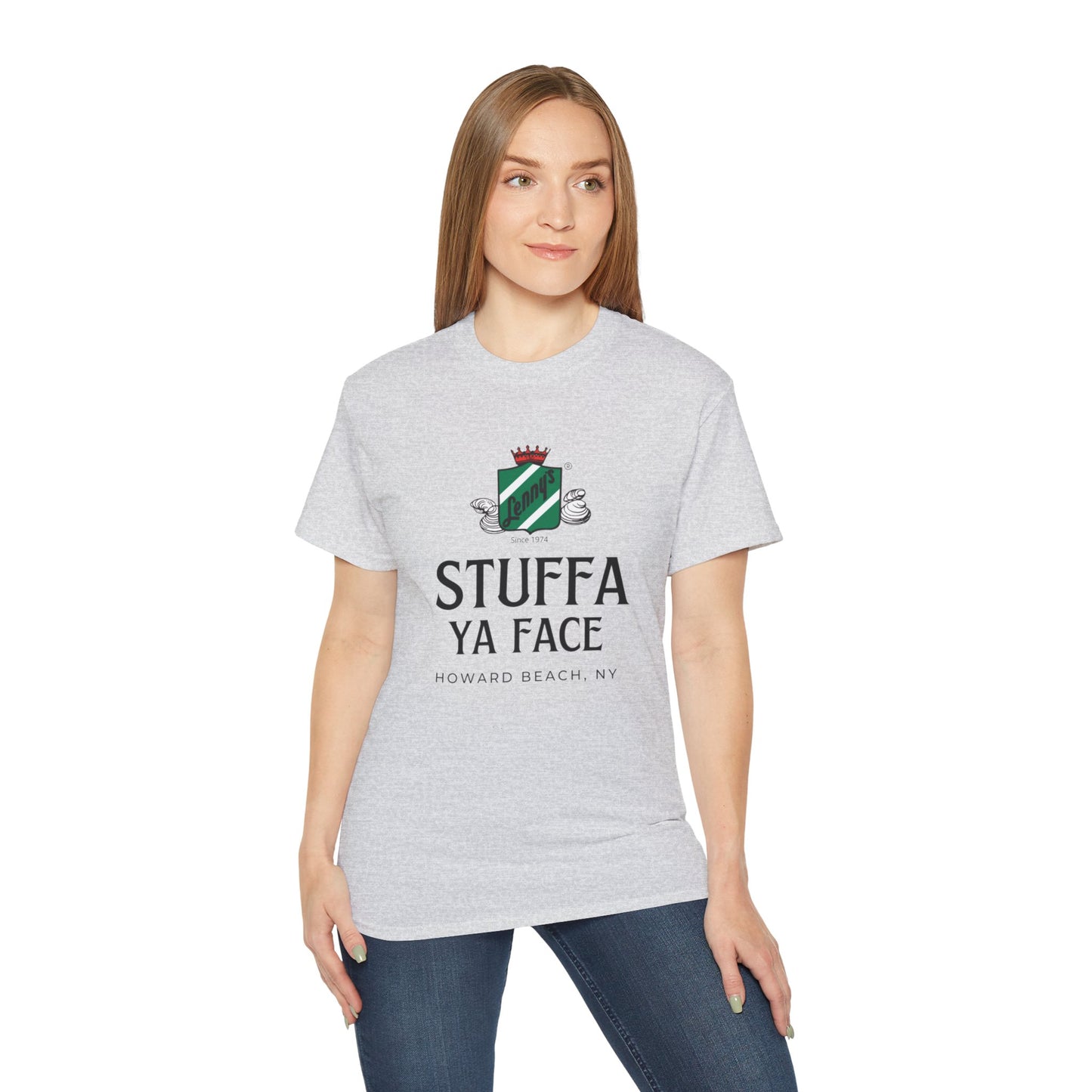 Lenny's "Stuffa ya Face" Ultra Cotton Tee