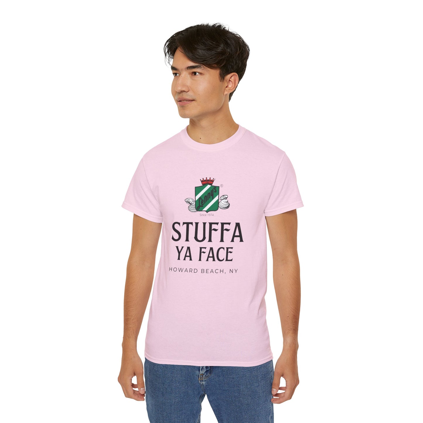 Lenny's "Stuffa ya Face" Ultra Cotton Tee