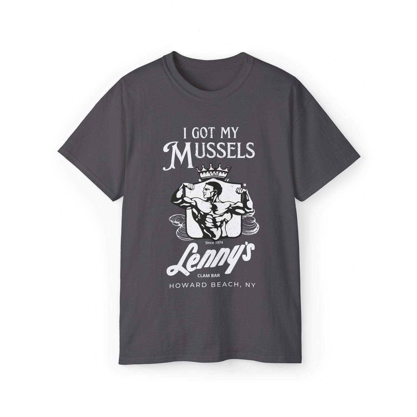 "I Got my Mussels at Lenny's" Ultra Cotton Tee