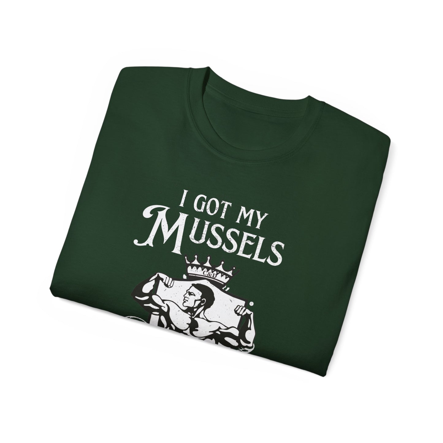 "I Got my Mussels at Lenny's" Ultra Cotton Tee