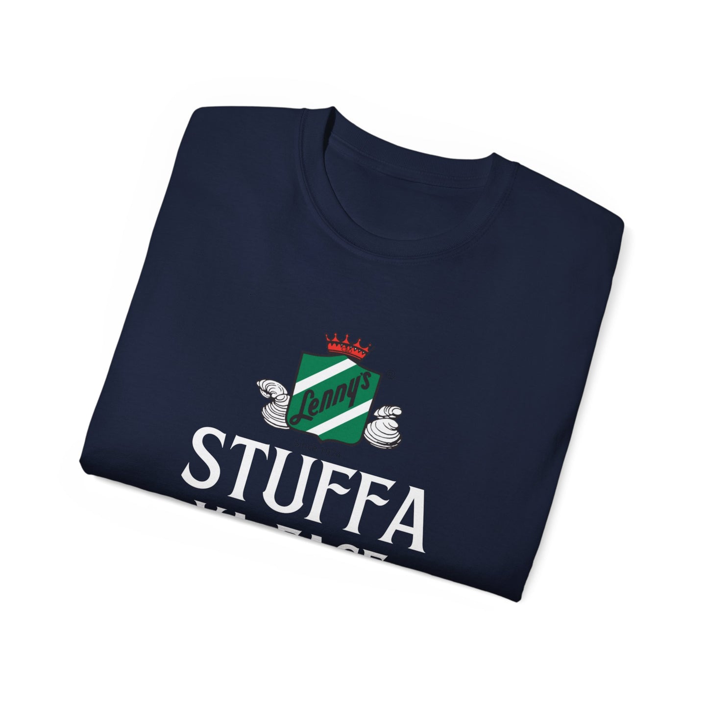 Lenny's "Stuffa ya Face" Ultra Cotton Tee