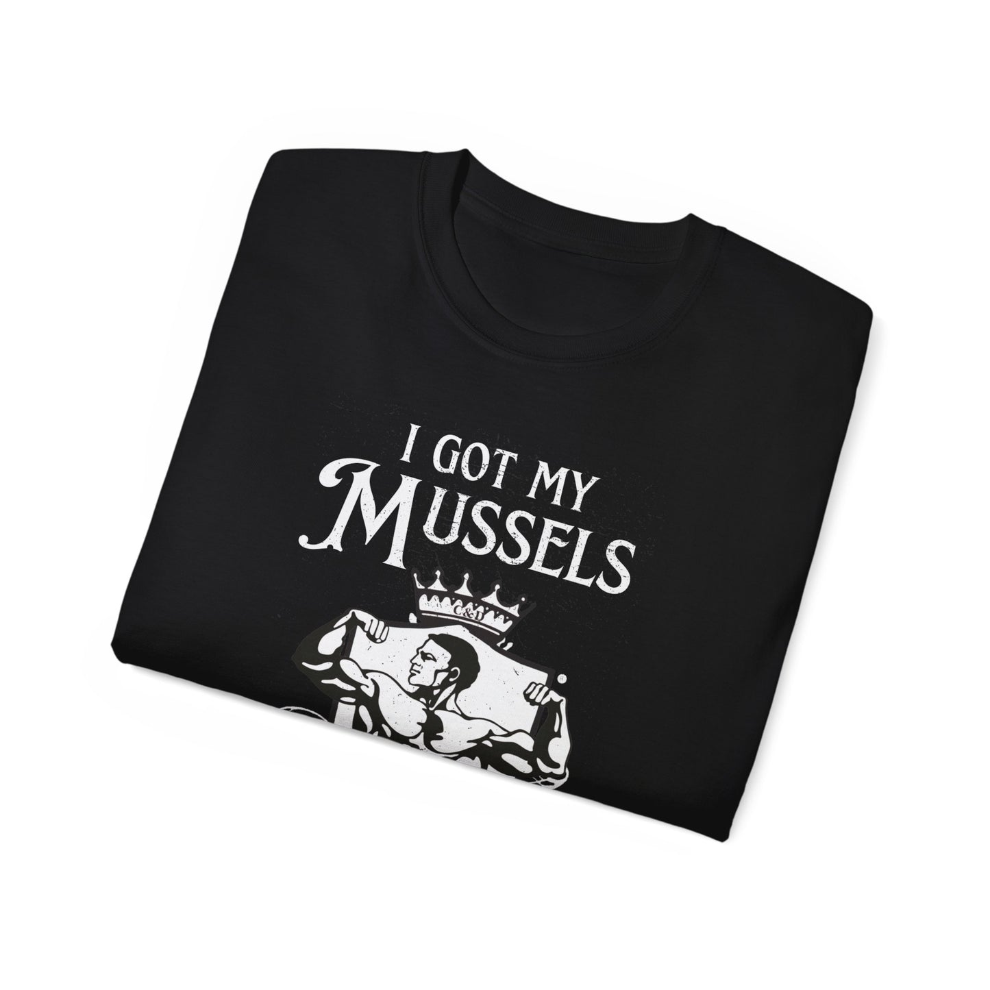 "I Got my Mussels at Lenny's" Ultra Cotton Tee