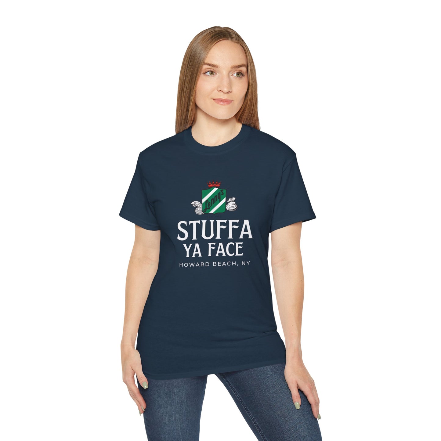 Lenny's "Stuffa ya Face" Ultra Cotton Tee