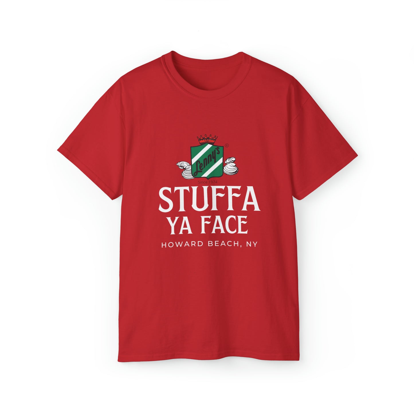 Lenny's "Stuffa ya Face" Ultra Cotton Tee