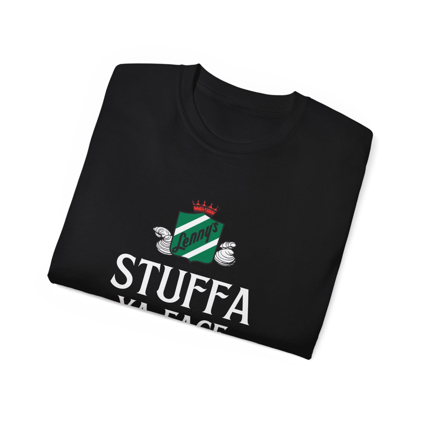 Lenny's "Stuffa ya Face" Ultra Cotton Tee