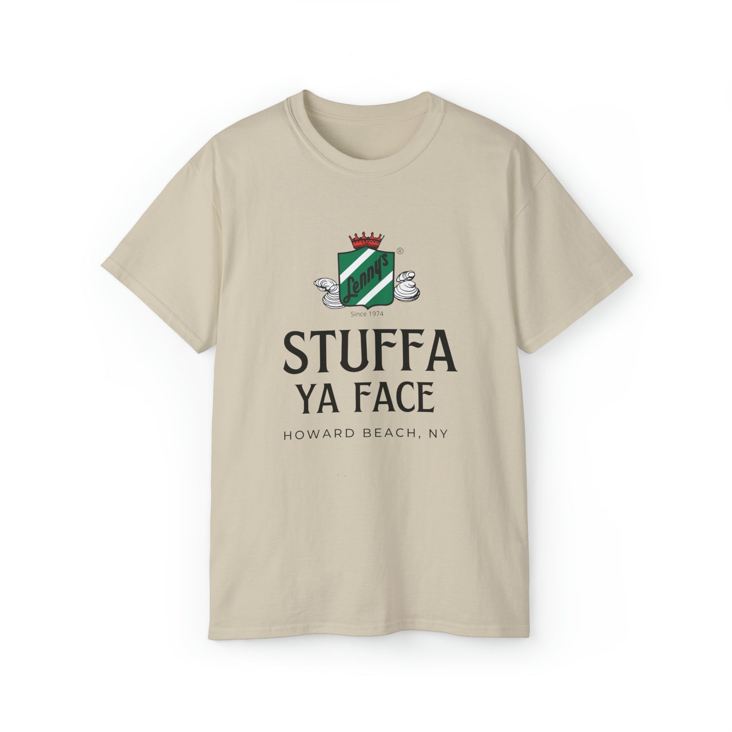 Lenny's "Stuffa ya Face" Ultra Cotton Tee