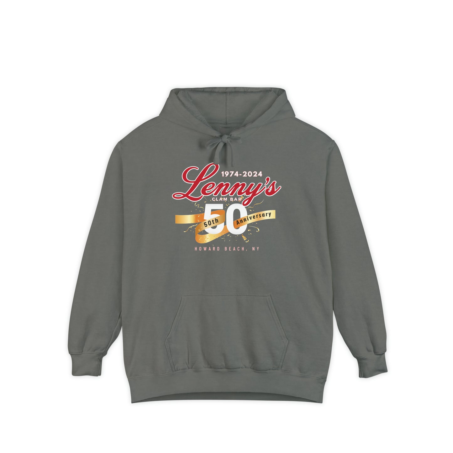 Lenny's 50th Anniversary Commemorative Heavyweight Garment-Dyed Hoodie