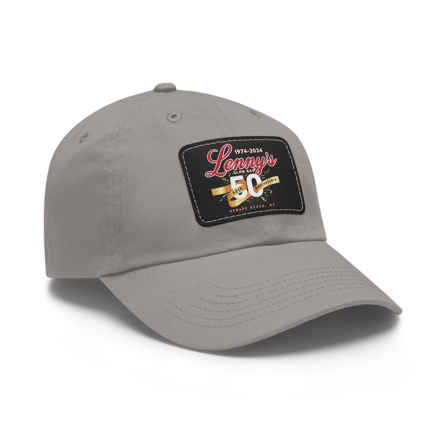 Lenny's 50th Anniversary Dad Hat with Leather Patch