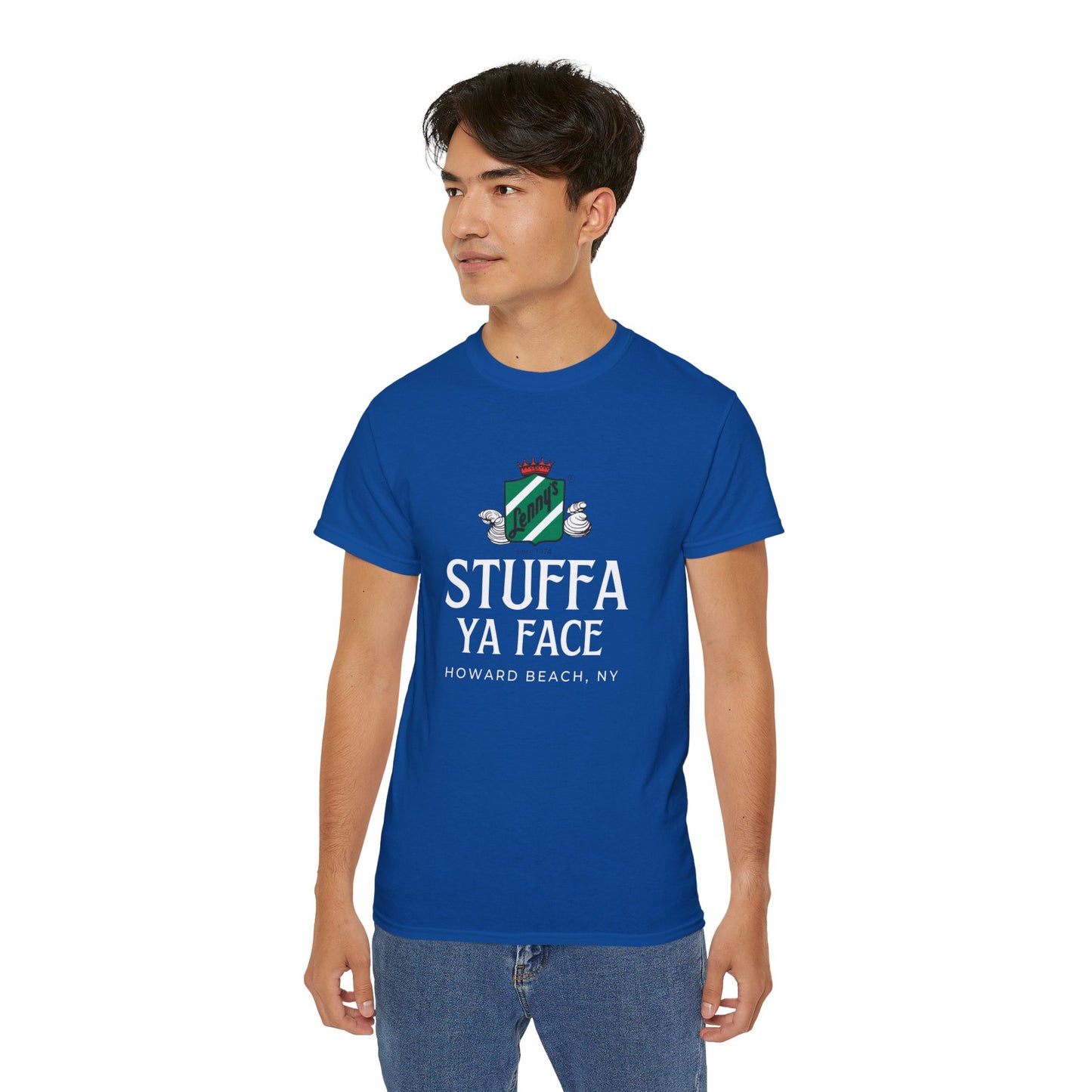 Lenny's "Stuffa ya Face" Ultra Cotton Tee