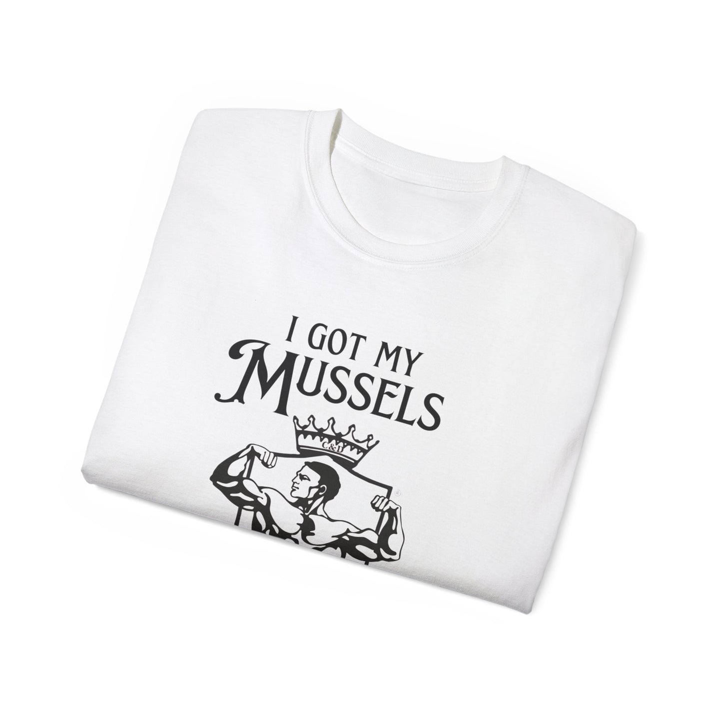 "I Got my Mussels at Lenny's" Ultra Cotton Tee
